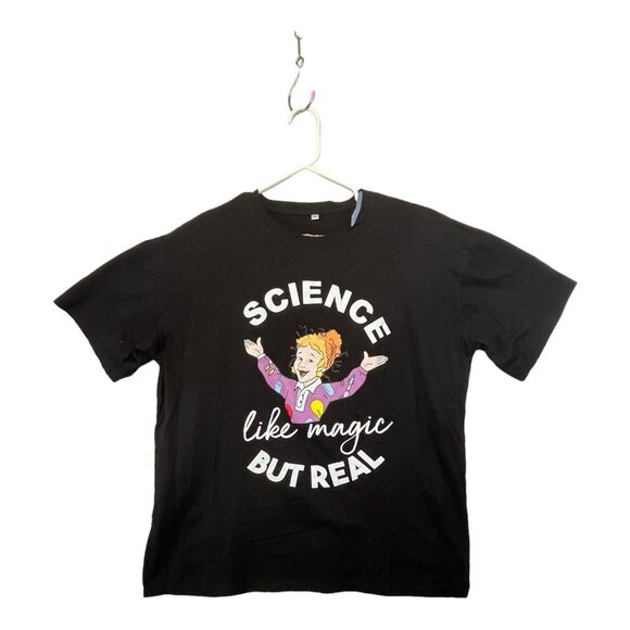 Real Tops - Science Like Magic But Real T Shirt. Ms Frizzle size 2XL